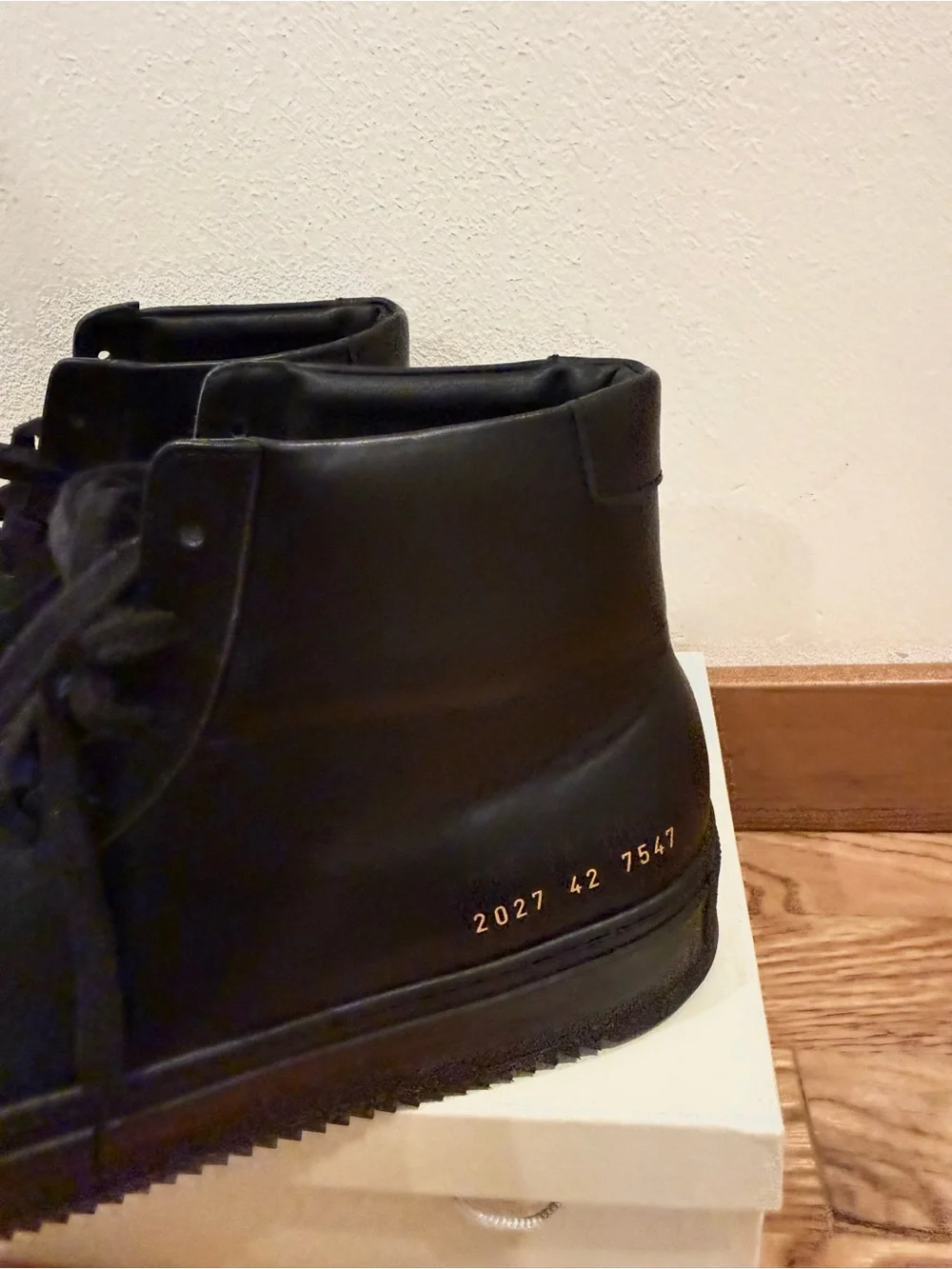 Common Projects Original Achilles High-Top Sneakers 42